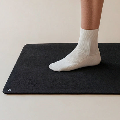 BodyRenew Grounding Mat | Earthing Therapy for Better Sleep, Pain Relief & Wellness, Off-White