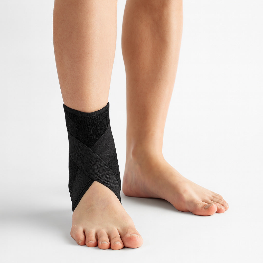 BodyRenew Compression Ankle Brace for Sprains, Stability, Pain Relief & Swelling