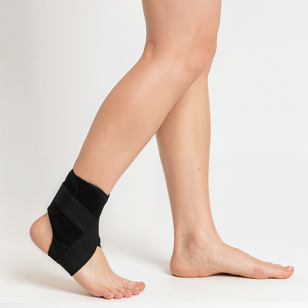 BodyRenew Compression Ankle Brace for Sprains, Stability, Pain Relief & Swelling