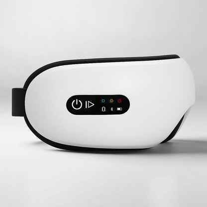 BodyRenew Eye Massager with Heat & Compression – Eye Strain Relief, Headache & Relaxation