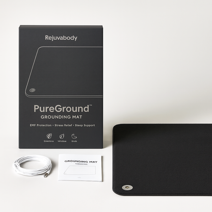 BodyRenew Grounding Mat | Earthing Therapy for Better Sleep, Pain Relief & Wellness, Off-White