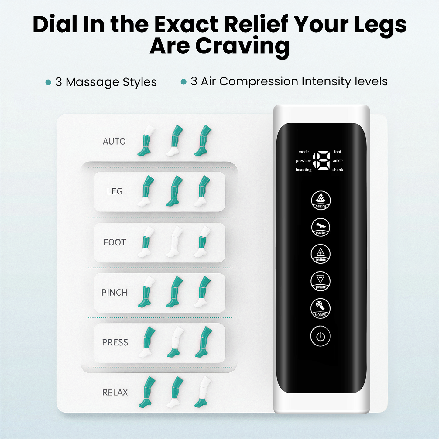 BodyRenew Air Compression Leg Recovery Boots with Sequential Massage – Circulation & Muscle Recovery