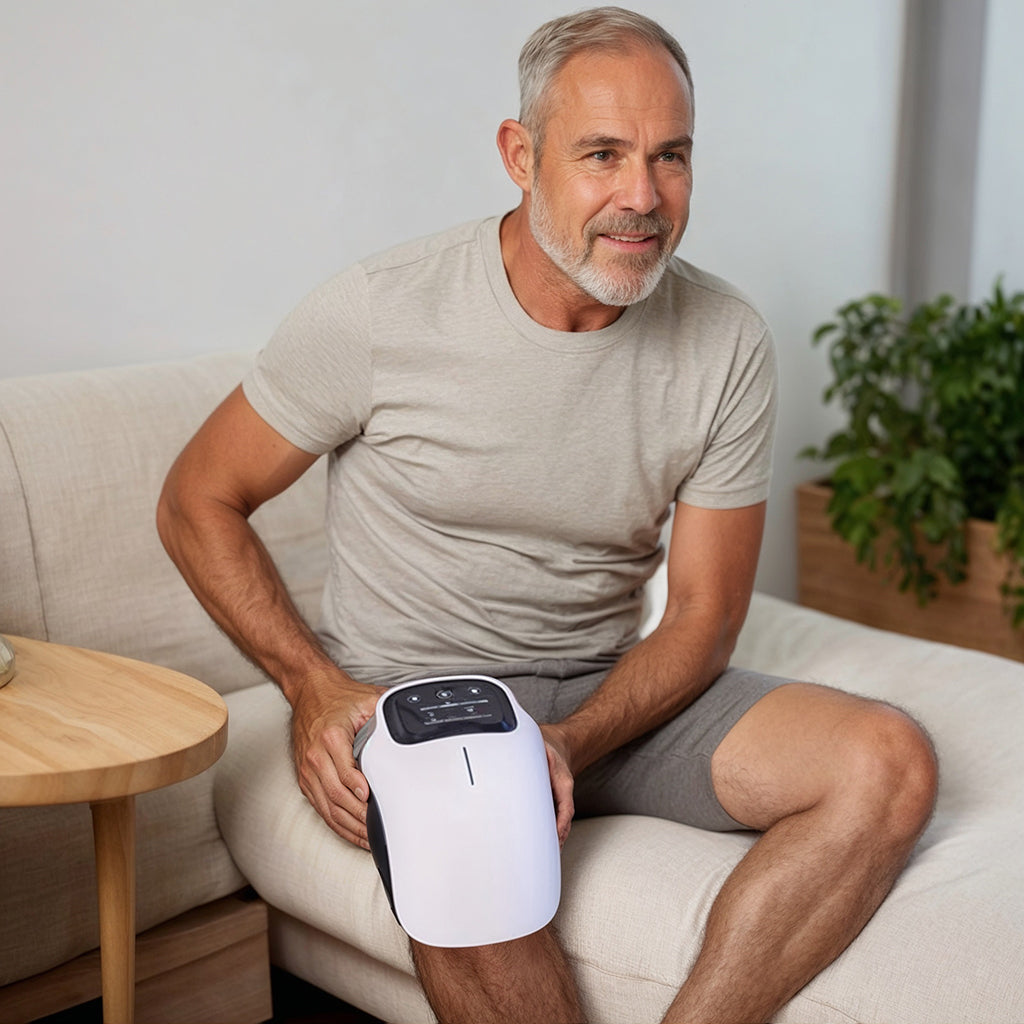 BodyRenew Knee Massager with Heat, Air Compression, Vibration & Infrared Therapy