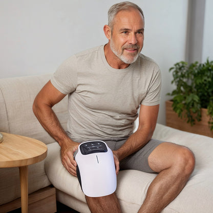 BodyRenew Knee Massager with Heat, Air Compression, Vibration & Infrared Therapy