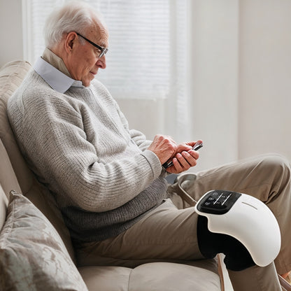 BodyRenew Knee Massager with Heat, Air Compression, Vibration & Infrared Therapy