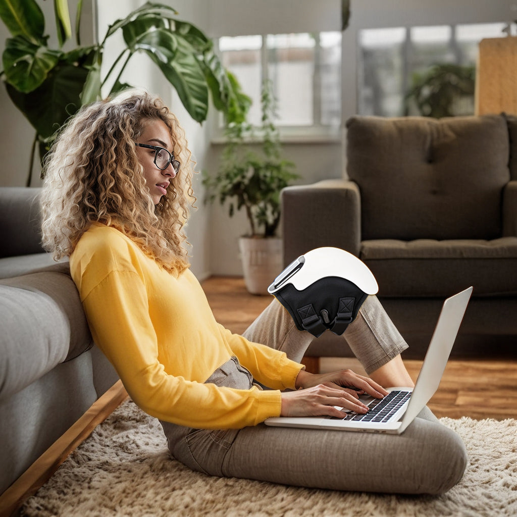 BodyRenew Knee Massager with Heat, Air Compression, Vibration & Infrared Therapy