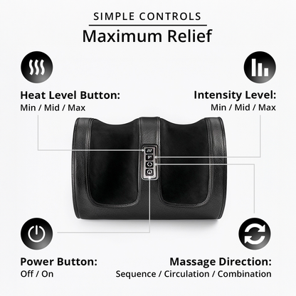 BodyRenew Calf & Foot Massager with Air Compression