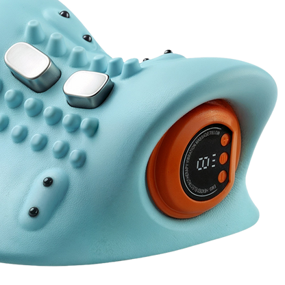 BodyRenew EMS Cervical Neck Massager with Heat & Traction – Deep Neck Relief & Muscle Relaxation.