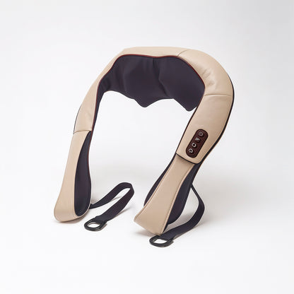 BodyRenew 6D Kneading Neck & Shoulder Massager with Dual Heat – Deep Tissue Pain Relief, Cordless