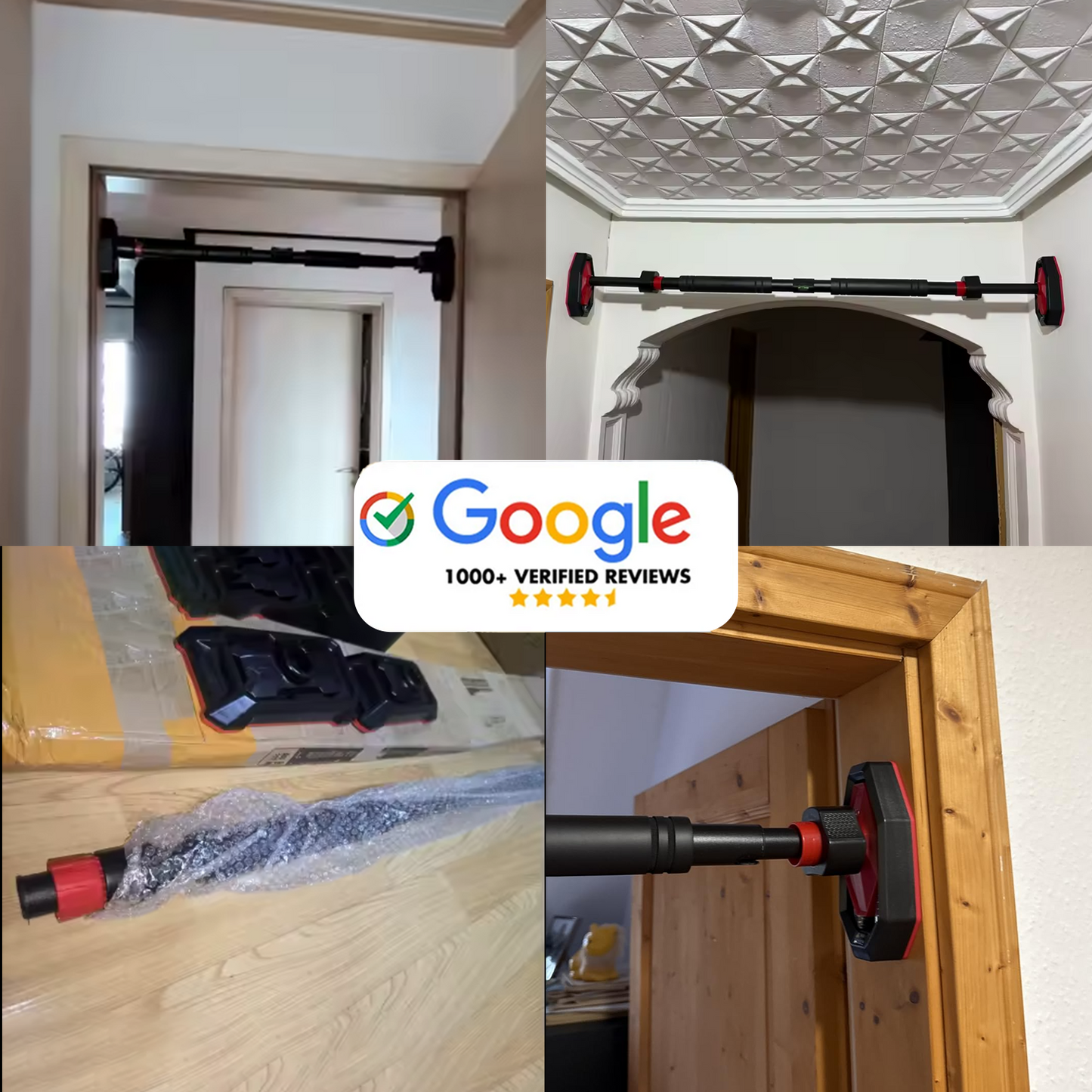 BodyRenew Doorway Pull-Up Bar