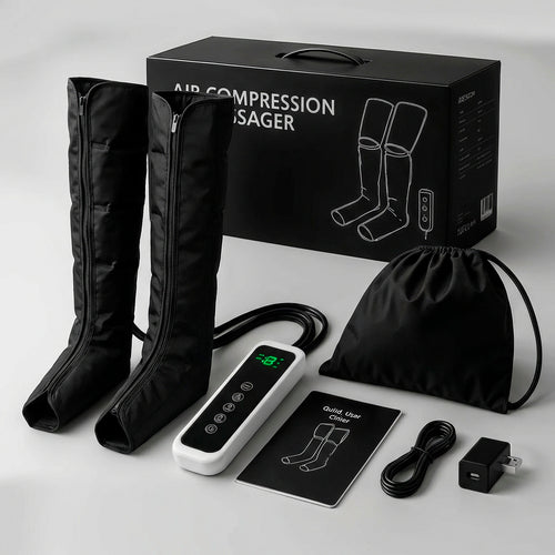 BodyRenew Air Compression Leg Recovery Boots with Sequential Massage – Circulation & Muscle Recovery