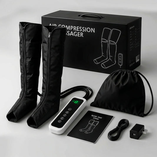 BodyRenew Air Compression Leg Recovery Boots with Sequential Massage – Circulation & Muscle Recovery