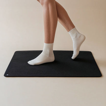 BodyRenew Grounding Mat | Earthing Therapy for Better Sleep, Pain Relief & Wellness, Off-White