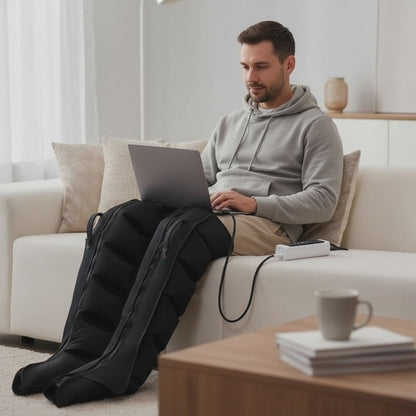BodyRenew Air Compression Leg Recovery Boots with Sequential Massage – Circulation & Muscle Recovery