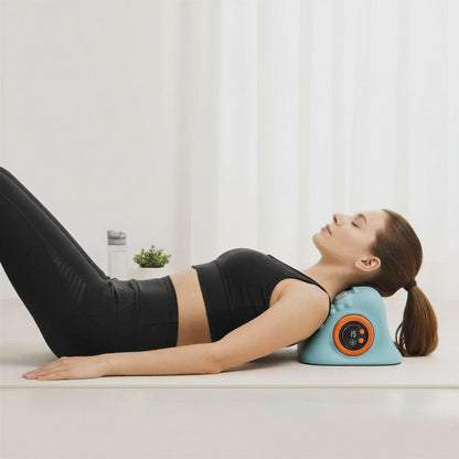 BodyRenew EMS Cervical Neck Massager with Heat & Traction – Deep Neck Relief & Muscle Relaxation.
